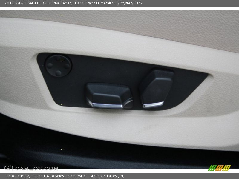 Dark Graphite Metallic II / Oyster/Black 2012 BMW 5 Series 535i xDrive Sedan