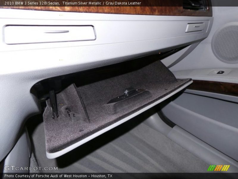 Titanium Silver Metallic / Gray Dakota Leather 2010 BMW 3 Series 328i Sedan