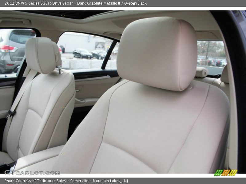 Dark Graphite Metallic II / Oyster/Black 2012 BMW 5 Series 535i xDrive Sedan
