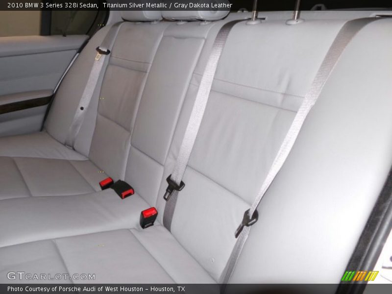 Titanium Silver Metallic / Gray Dakota Leather 2010 BMW 3 Series 328i Sedan