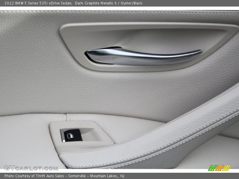 Dark Graphite Metallic II / Oyster/Black 2012 BMW 5 Series 535i xDrive Sedan