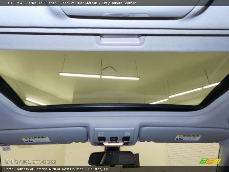 Titanium Silver Metallic / Gray Dakota Leather 2010 BMW 3 Series 328i Sedan