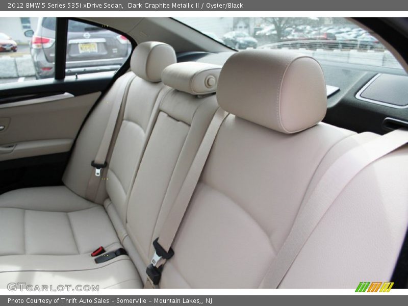 Dark Graphite Metallic II / Oyster/Black 2012 BMW 5 Series 535i xDrive Sedan
