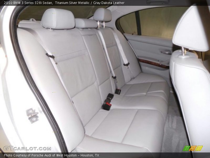 Titanium Silver Metallic / Gray Dakota Leather 2010 BMW 3 Series 328i Sedan