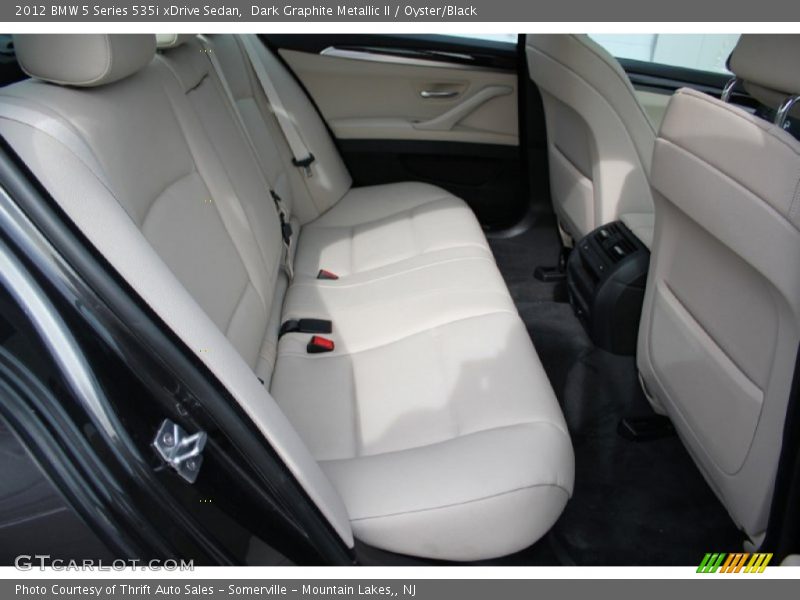 Dark Graphite Metallic II / Oyster/Black 2012 BMW 5 Series 535i xDrive Sedan