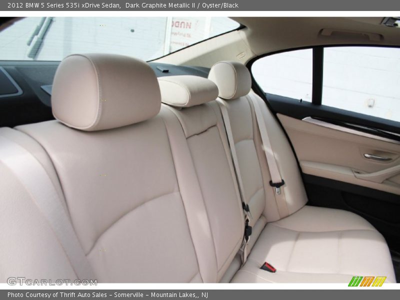 Dark Graphite Metallic II / Oyster/Black 2012 BMW 5 Series 535i xDrive Sedan