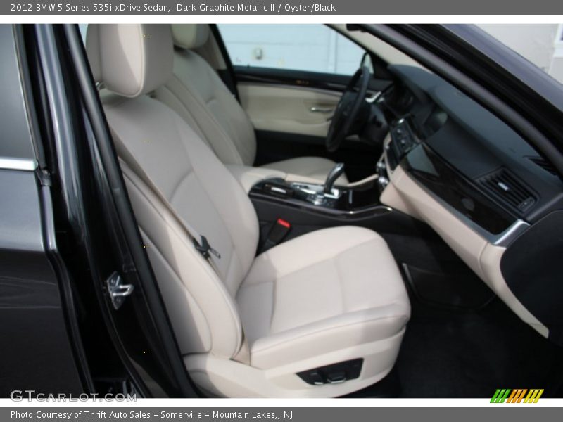 Dark Graphite Metallic II / Oyster/Black 2012 BMW 5 Series 535i xDrive Sedan