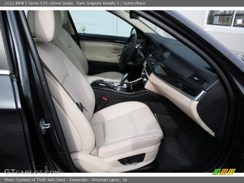 Dark Graphite Metallic II / Oyster/Black 2012 BMW 5 Series 535i xDrive Sedan