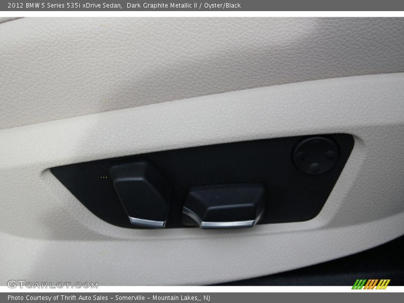 Dark Graphite Metallic II / Oyster/Black 2012 BMW 5 Series 535i xDrive Sedan