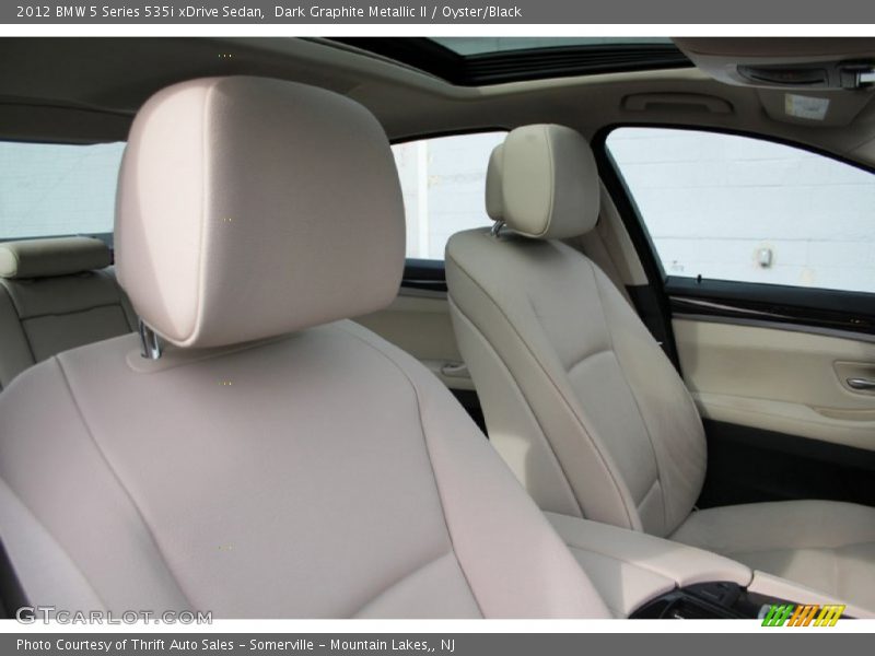 Dark Graphite Metallic II / Oyster/Black 2012 BMW 5 Series 535i xDrive Sedan