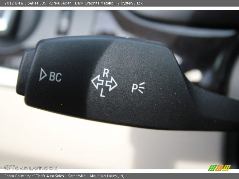 Dark Graphite Metallic II / Oyster/Black 2012 BMW 5 Series 535i xDrive Sedan