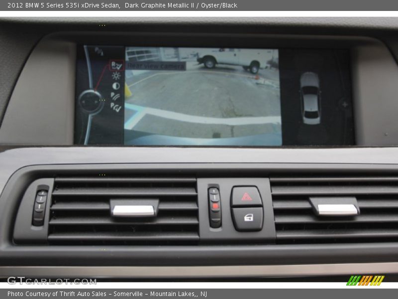 Dark Graphite Metallic II / Oyster/Black 2012 BMW 5 Series 535i xDrive Sedan