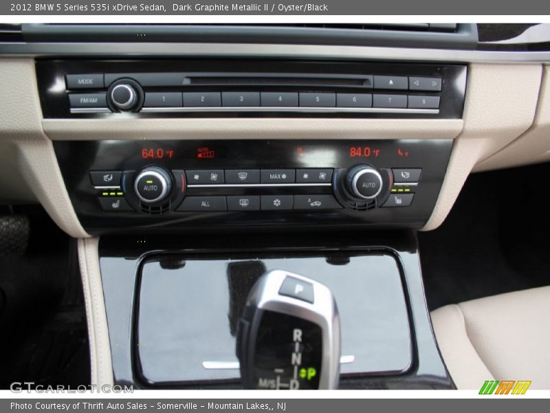 Dark Graphite Metallic II / Oyster/Black 2012 BMW 5 Series 535i xDrive Sedan