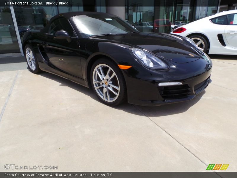 Black / Black 2014 Porsche Boxster