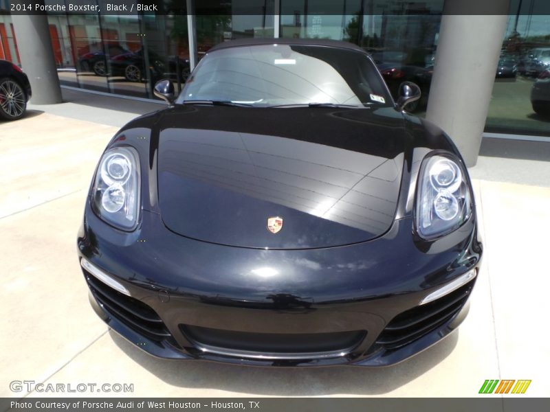 Black / Black 2014 Porsche Boxster