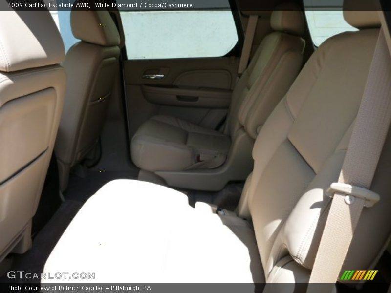 White Diamond / Cocoa/Cashmere 2009 Cadillac Escalade AWD