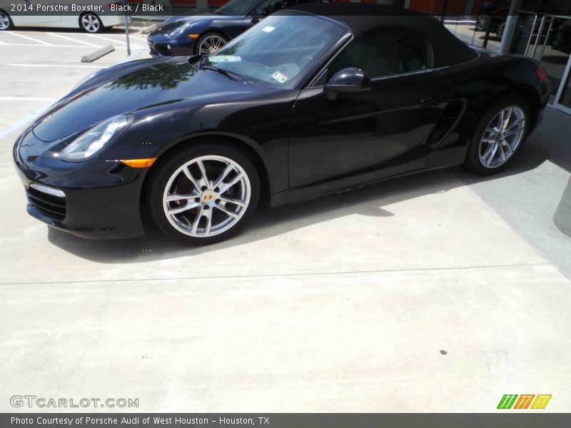 Black / Black 2014 Porsche Boxster