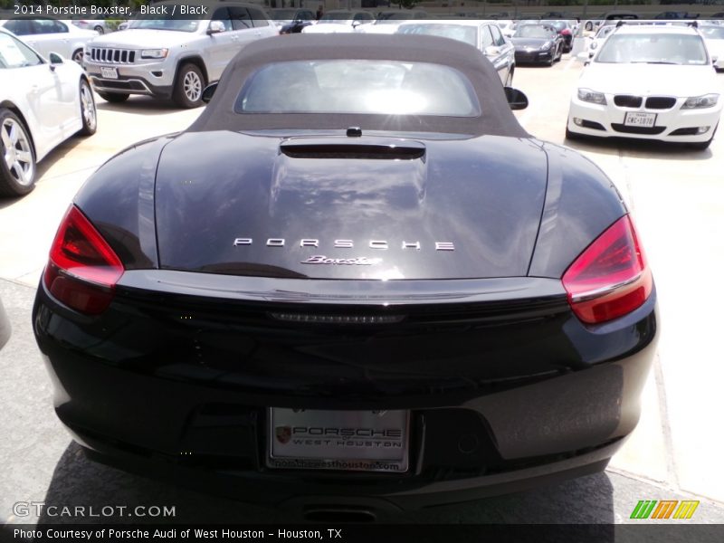 Black / Black 2014 Porsche Boxster