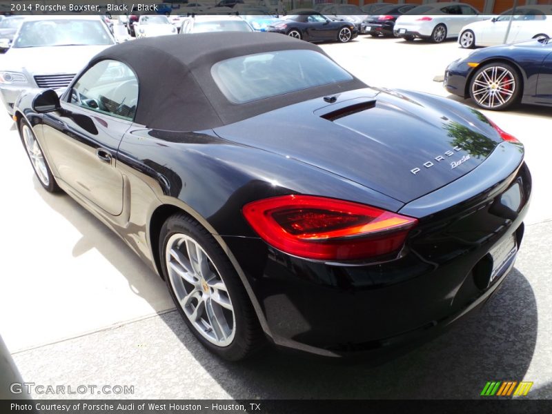 Black / Black 2014 Porsche Boxster