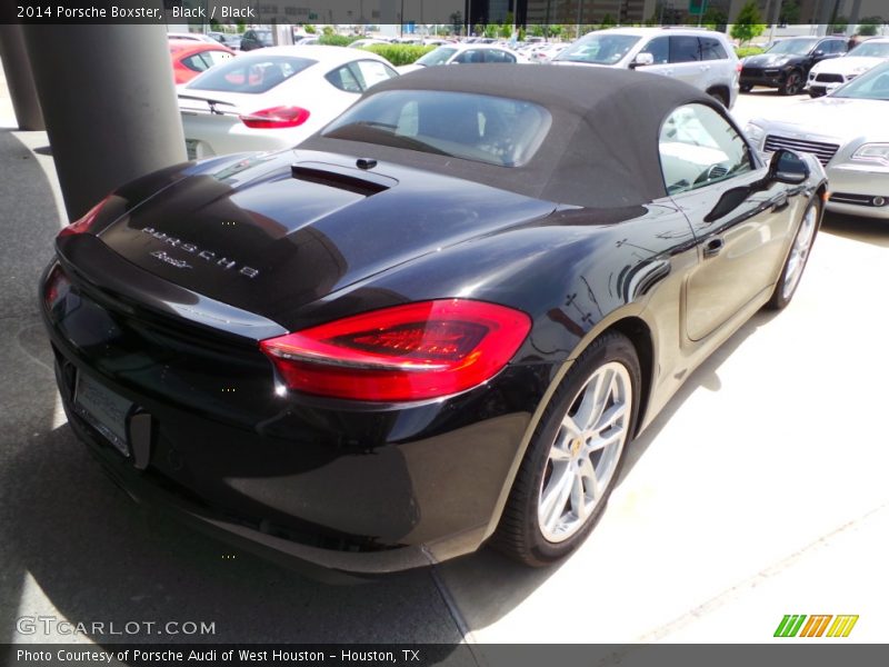 Black / Black 2014 Porsche Boxster