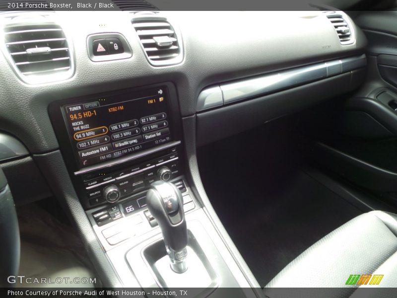 Black / Black 2014 Porsche Boxster