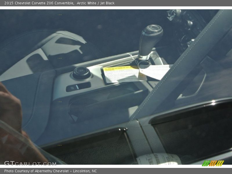 Arctic White / Jet Black 2015 Chevrolet Corvette Z06 Convertible