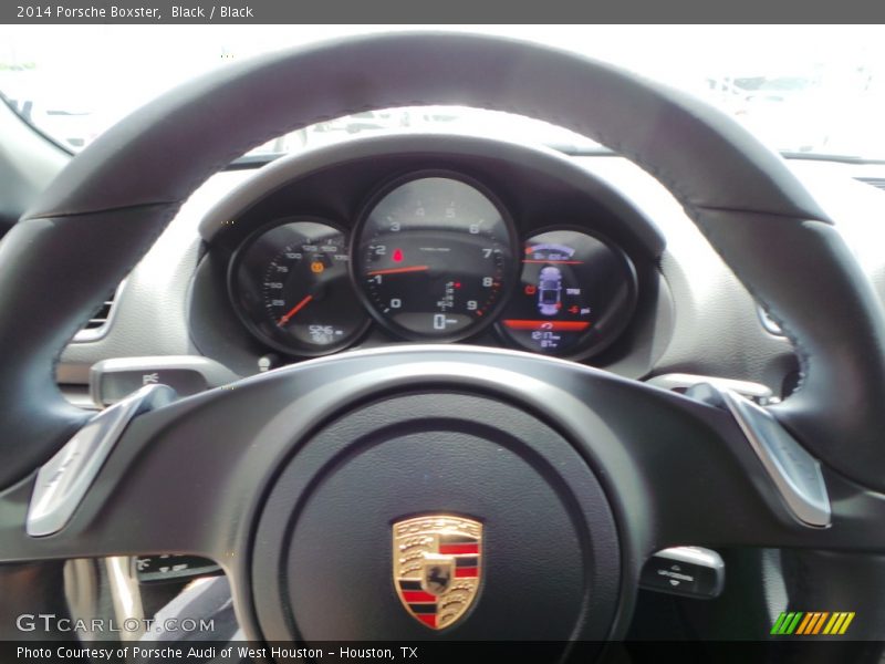 Black / Black 2014 Porsche Boxster