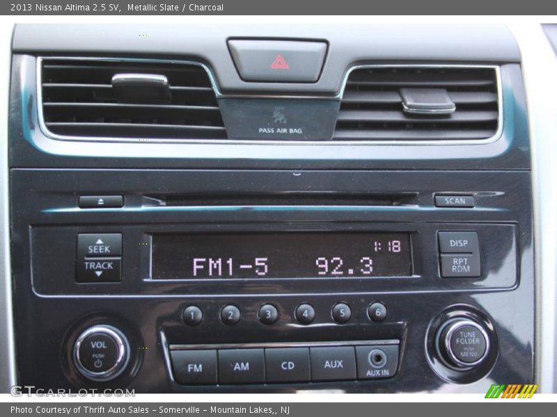 Metallic Slate / Charcoal 2013 Nissan Altima 2.5 SV