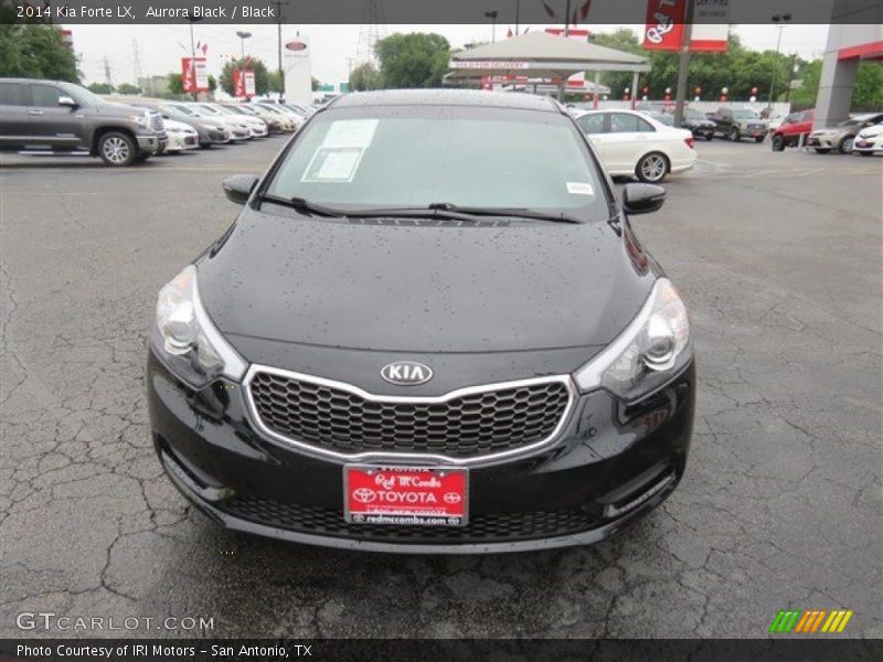 Aurora Black / Black 2014 Kia Forte LX