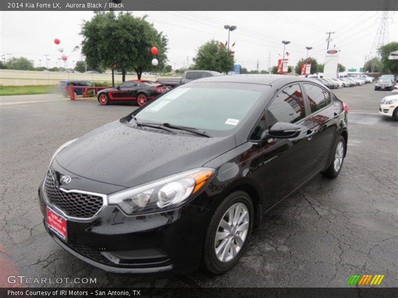 Aurora Black / Black 2014 Kia Forte LX