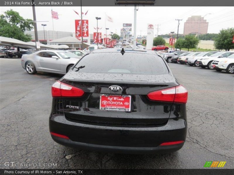 Aurora Black / Black 2014 Kia Forte LX