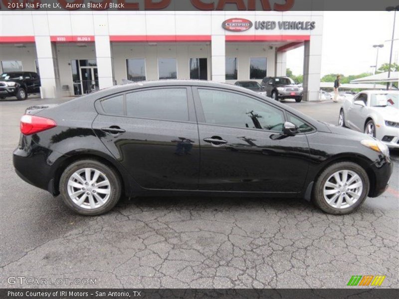 Aurora Black / Black 2014 Kia Forte LX