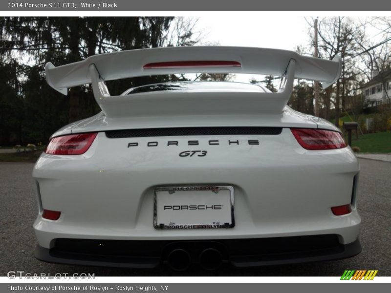 White / Black 2014 Porsche 911 GT3