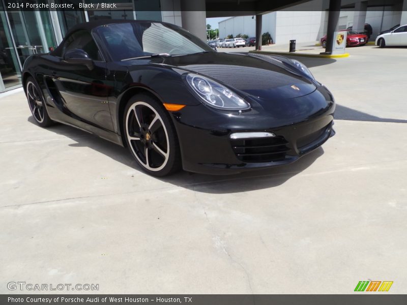 Black / Black 2014 Porsche Boxster