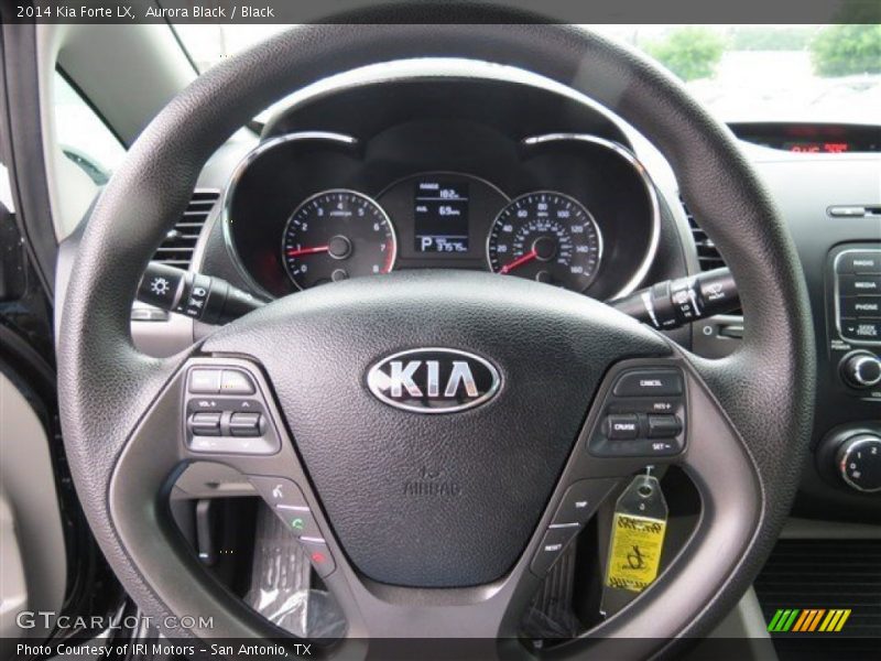 Aurora Black / Black 2014 Kia Forte LX
