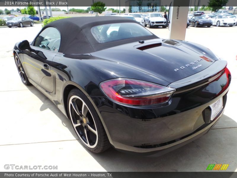 Black / Black 2014 Porsche Boxster