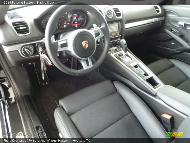 Black / Black 2014 Porsche Boxster