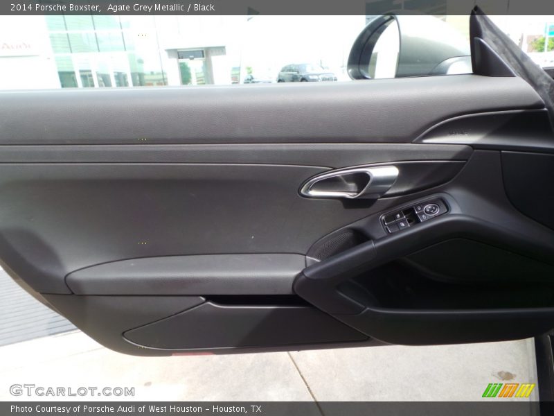 Agate Grey Metallic / Black 2014 Porsche Boxster