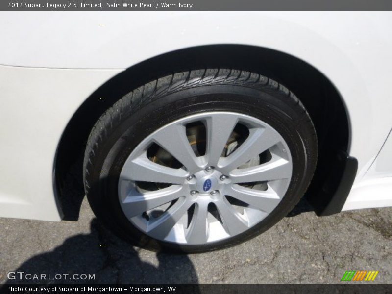 Satin White Pearl / Warm Ivory 2012 Subaru Legacy 2.5i Limited