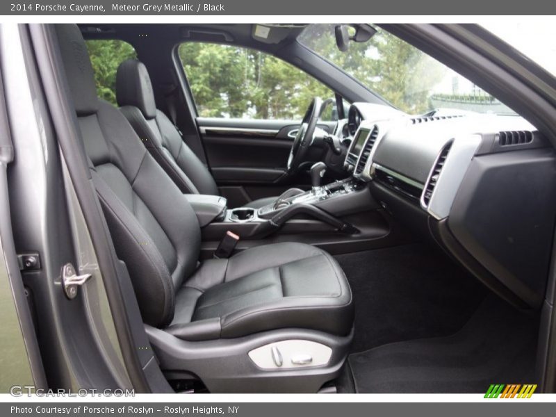 Meteor Grey Metallic / Black 2014 Porsche Cayenne