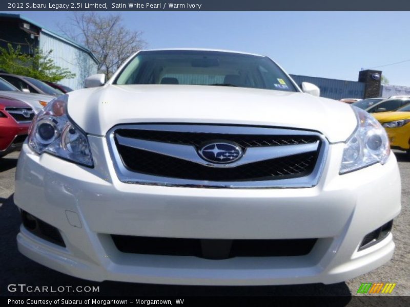 Satin White Pearl / Warm Ivory 2012 Subaru Legacy 2.5i Limited