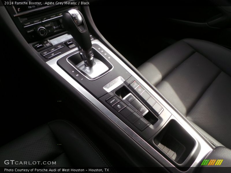 Agate Grey Metallic / Black 2014 Porsche Boxster
