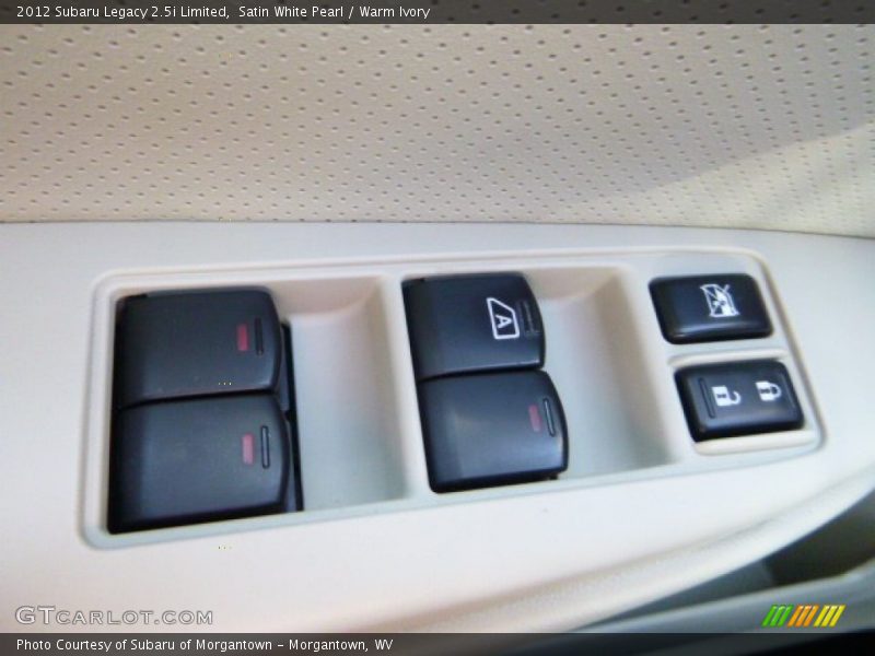 Satin White Pearl / Warm Ivory 2012 Subaru Legacy 2.5i Limited