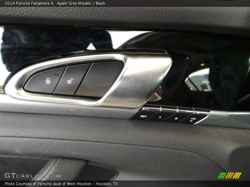 Agate Grey Metallic / Black 2014 Porsche Panamera 4