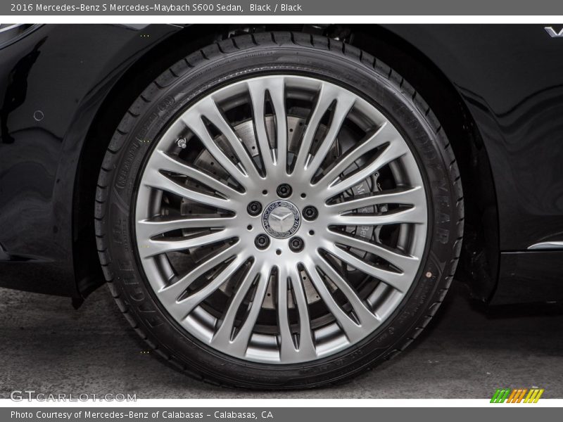  2016 S Mercedes-Maybach S600 Sedan Wheel