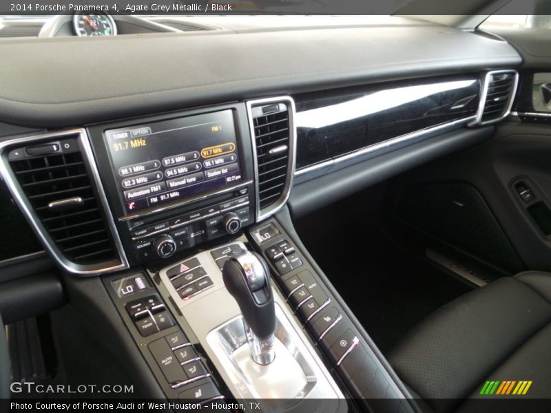 Agate Grey Metallic / Black 2014 Porsche Panamera 4