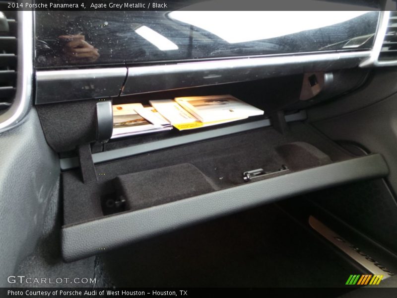 Agate Grey Metallic / Black 2014 Porsche Panamera 4