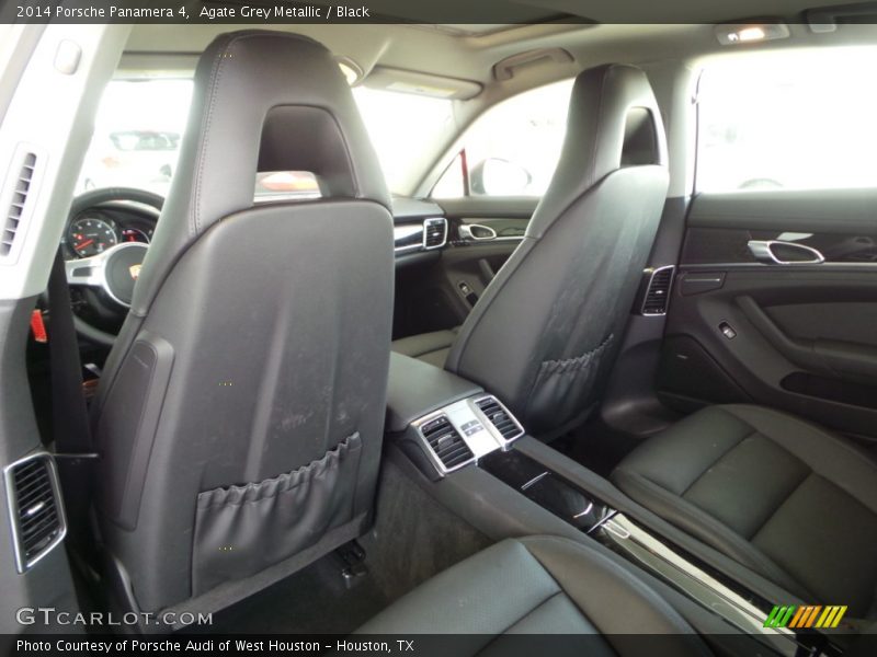 Agate Grey Metallic / Black 2014 Porsche Panamera 4