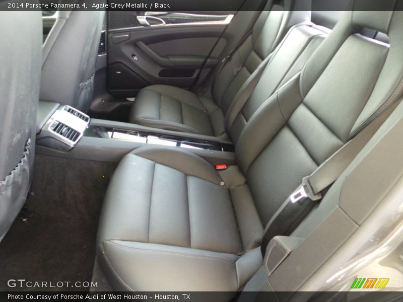 Agate Grey Metallic / Black 2014 Porsche Panamera 4