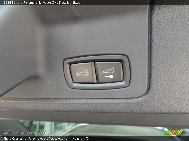 Agate Grey Metallic / Black 2014 Porsche Panamera 4